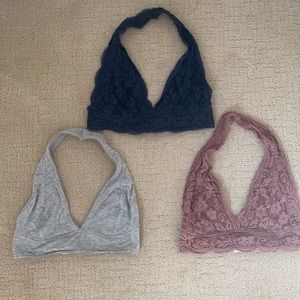 Urban Outfitters lace bralettes